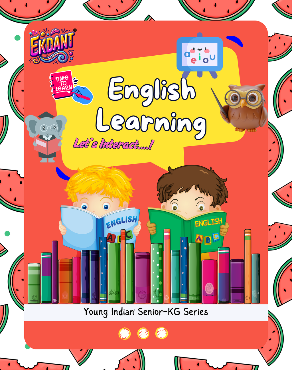 English Learning – Senior KG Series (Ekdant)