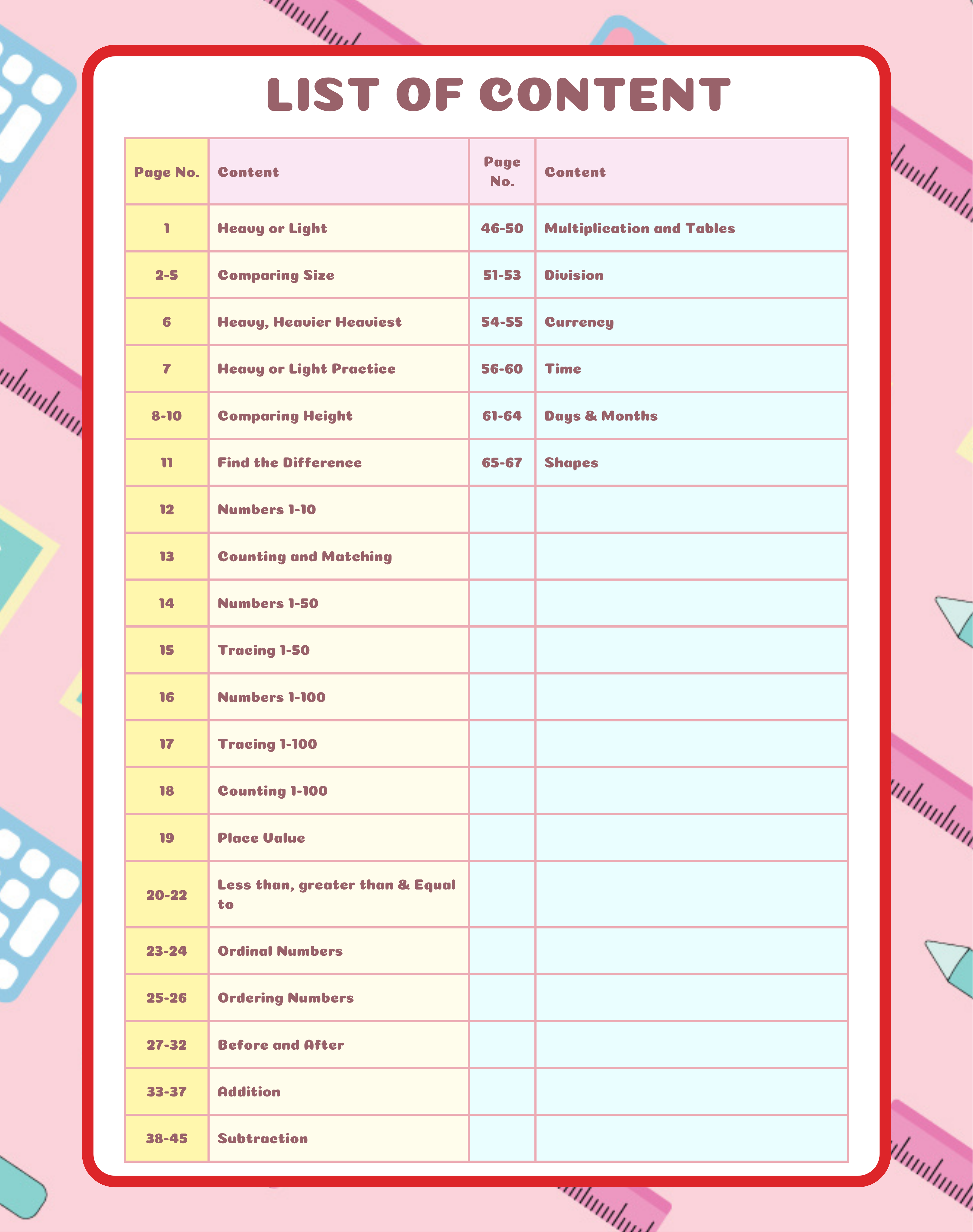 Junior Mathematician – Senior KG Maths Activity Book (Ekdant)