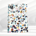 YIR Geometric & Terrazzo Spiral Notebook Pack – Set of 6 | A4 | 200 Pages | Mixed Modern Designs
