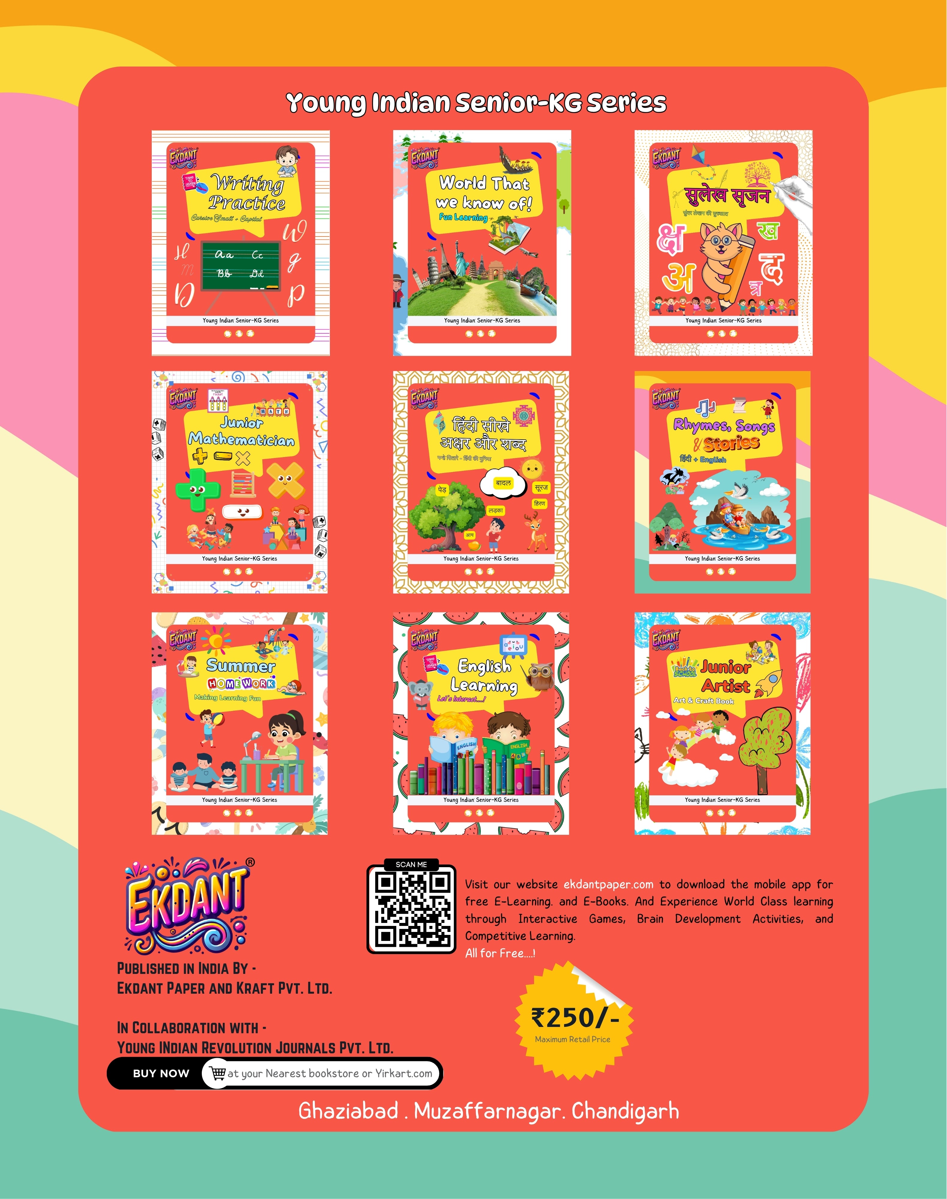 Rhymes, Songs & Stories – Young Indian Senior-KG Series