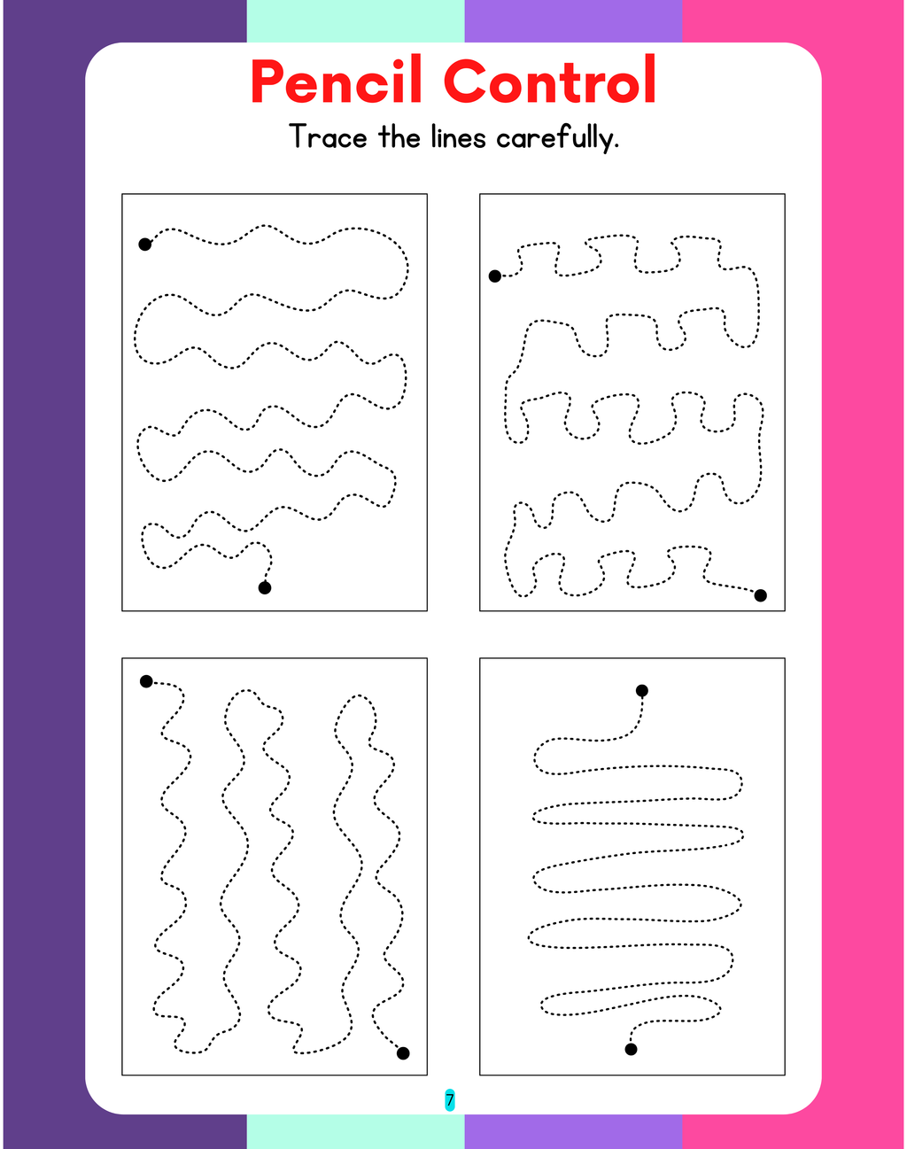Writing Practice – Senior KG English Workbook (Ekdant)