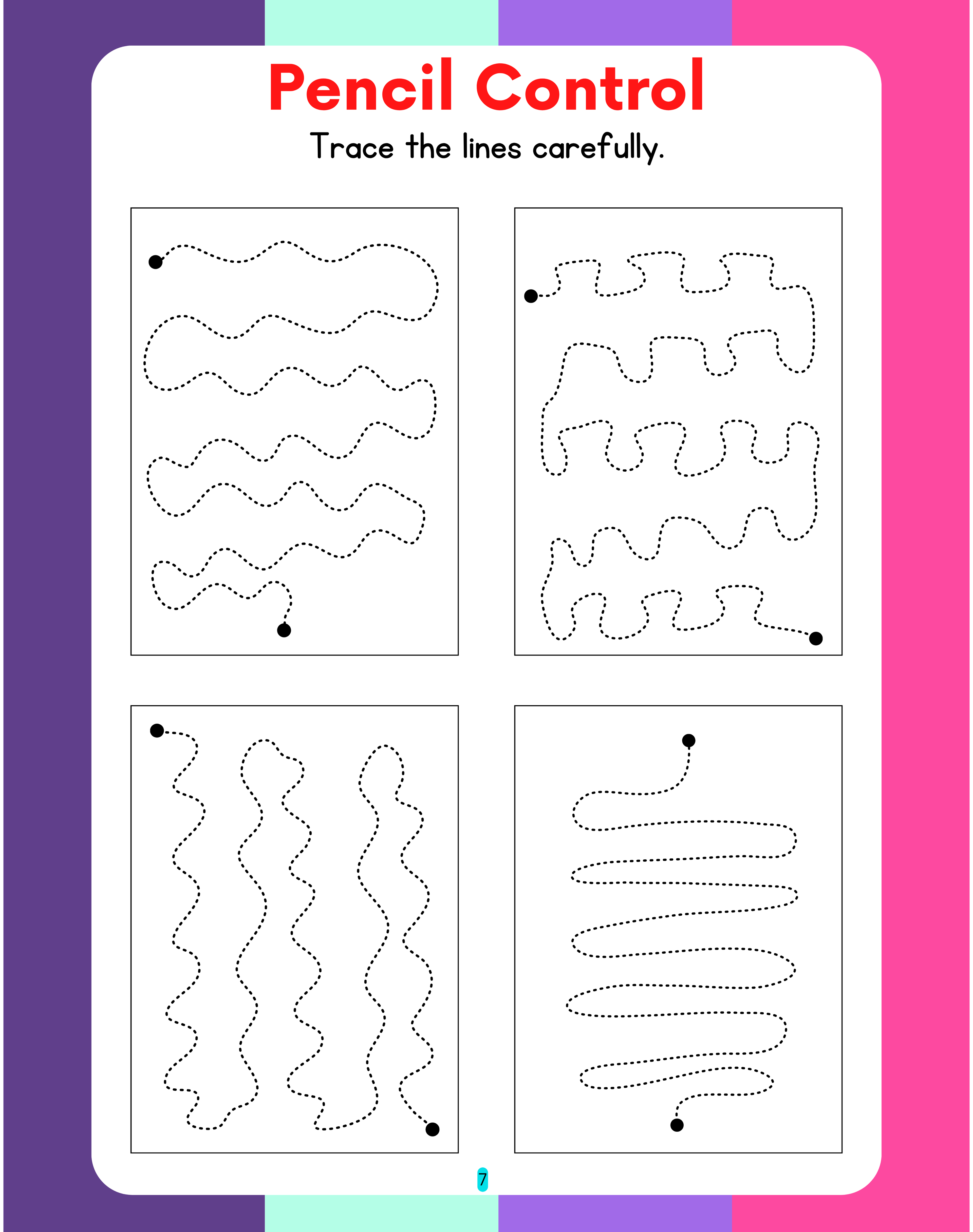 Writing Practice – Senior KG English Workbook (Ekdant)