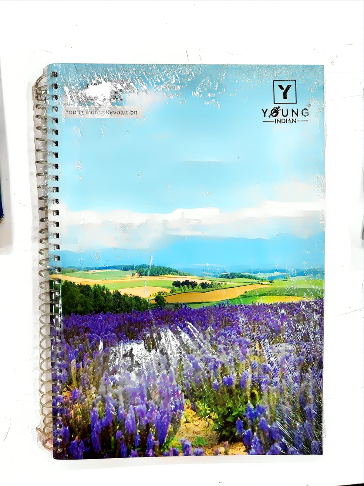 Y.I.R Landscape Series A4 Spiral Register | 180 Pages Premium Notebook for School, College & Office