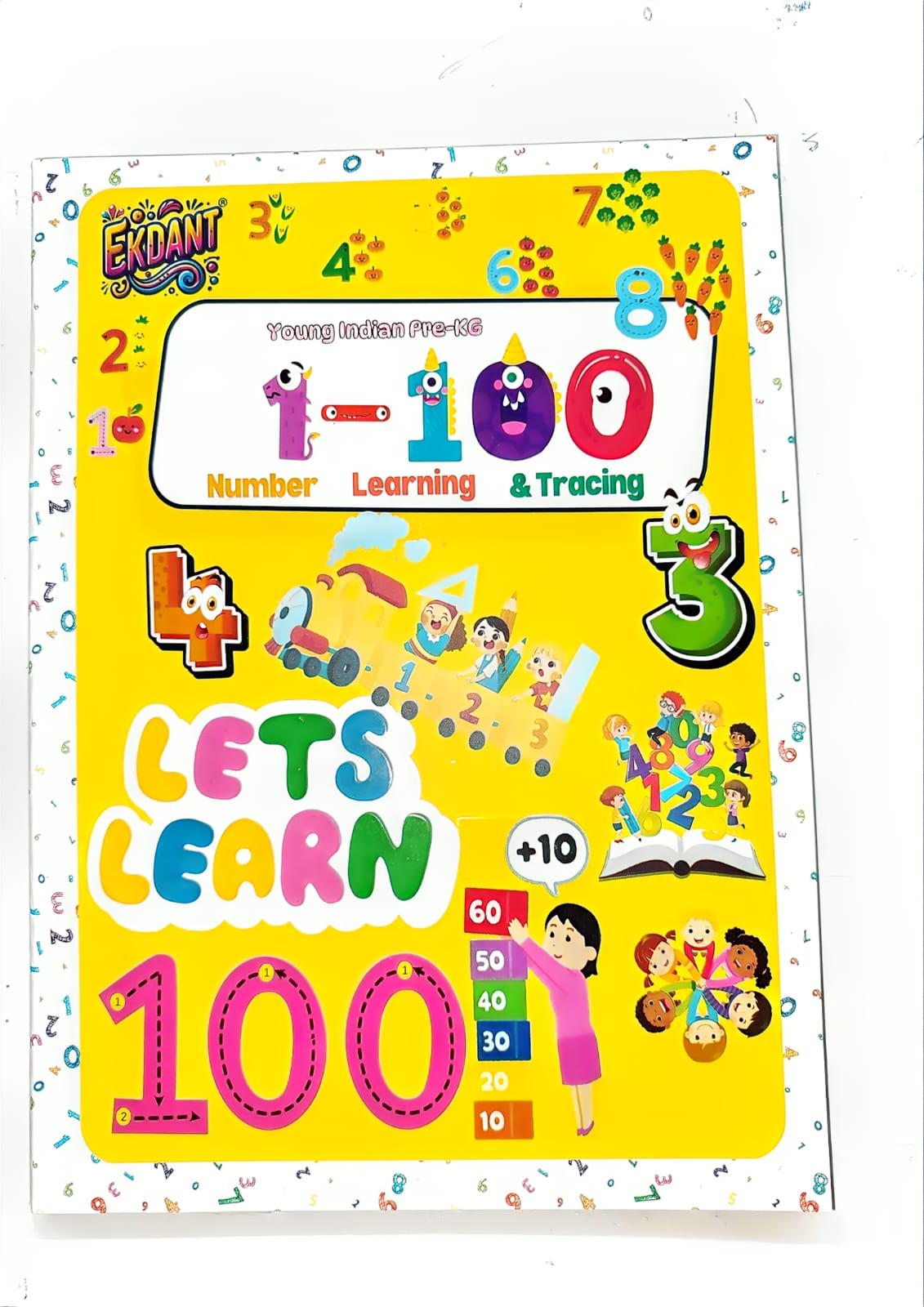 Ekdant Young Indian Pre-KG Learning Book Set – Complete 9 Book Nursery Pack (English & Hindi, Activity, Tracing, Art)