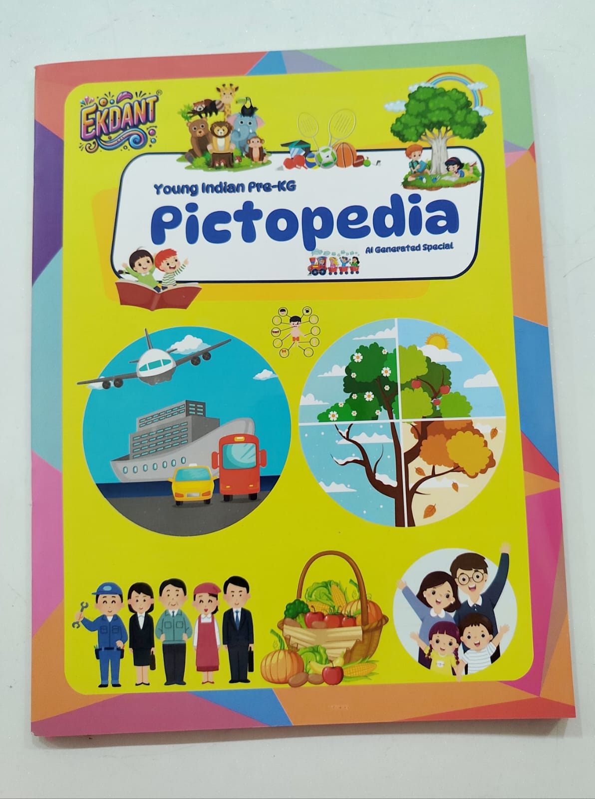 Ekdant Young Indian Pre-KG Learning Book Set – Complete 9 Book Nursery Pack (English & Hindi, Activity, Tracing, Art)