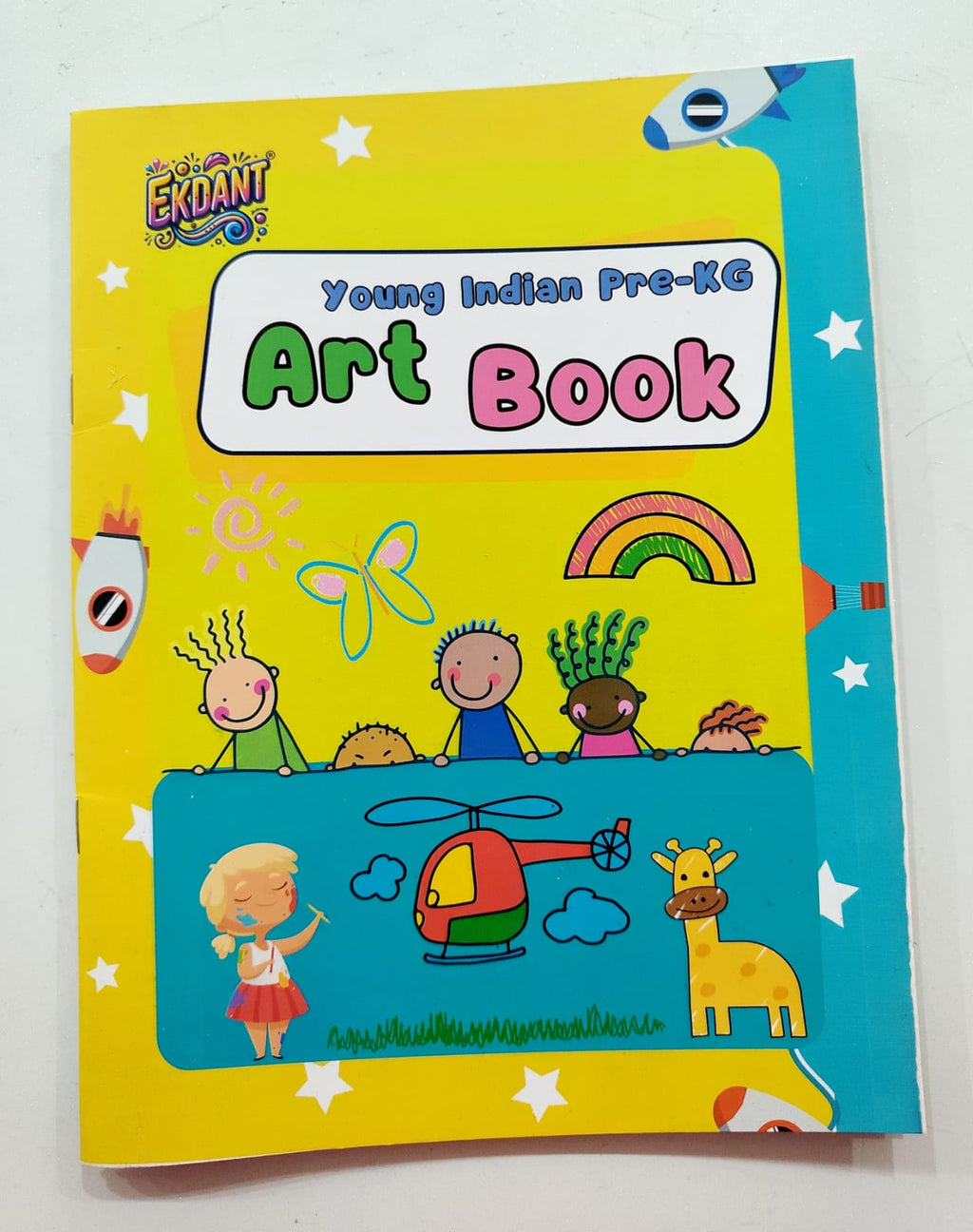 Ekdant Young Indian Pre-KG Learning Book Set – Complete 9 Book Nursery Pack (English & Hindi, Activity, Tracing, Art)