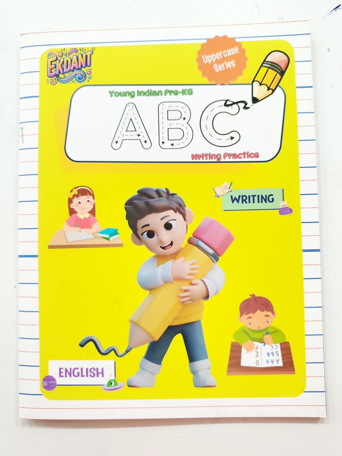 Ekdant Young Indian Pre-KG Learning Book Set – Complete 9 Book Nursery Pack (English & Hindi, Activity, Tracing, Art)