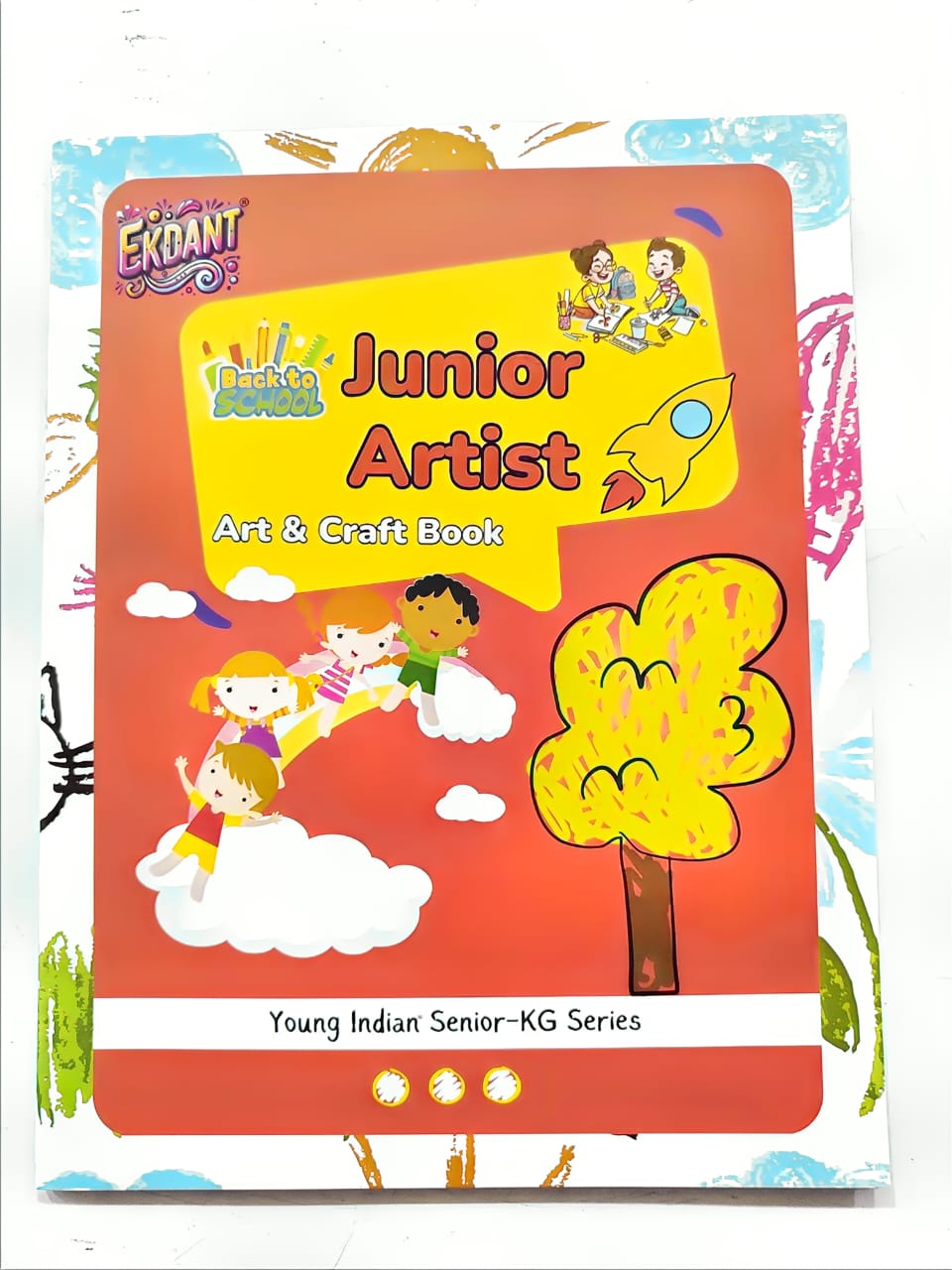 Ekdant Senior-KG Complete Learning Book Set – Young Indian Series (9 Books, English/Hindi, Activity, Math, Stories)