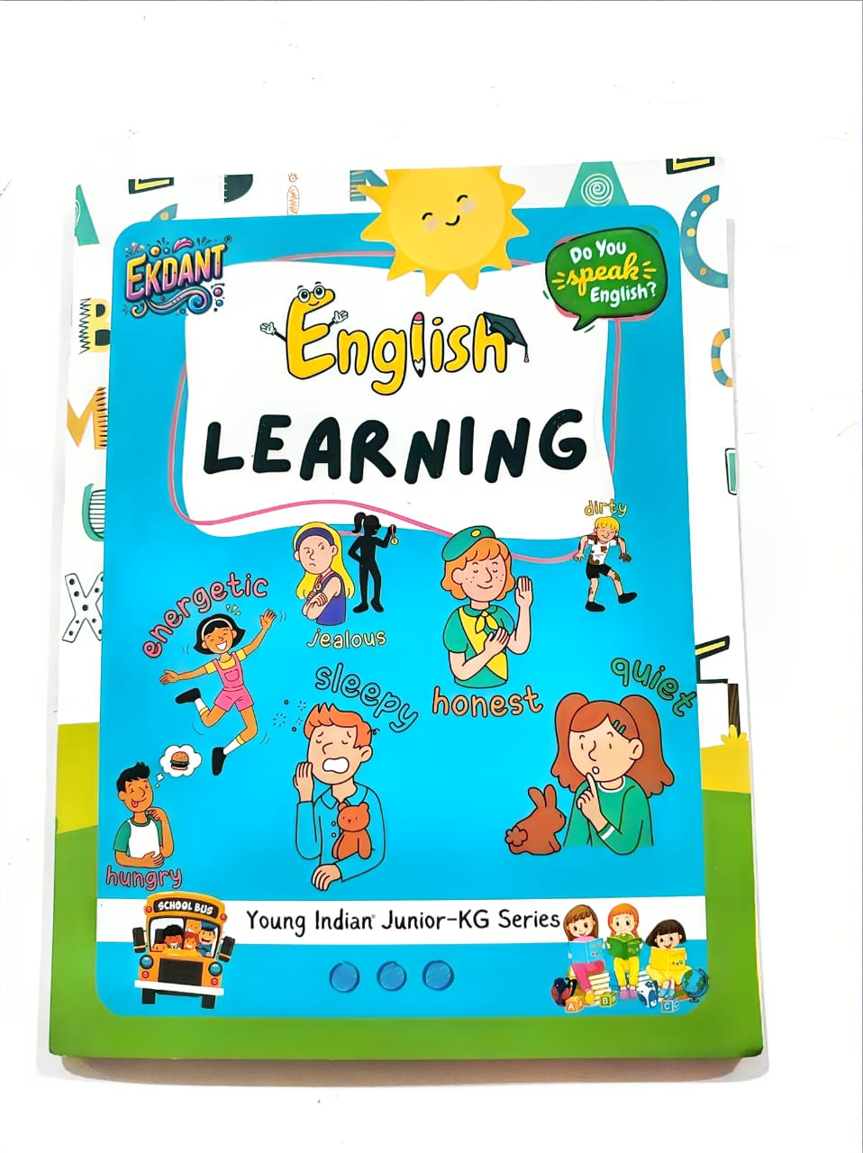 Ekdant Junior-KG Complete Learning Book Set – Young Indian Series (9 Books, Hindi/English, Maths, Art, Activities)