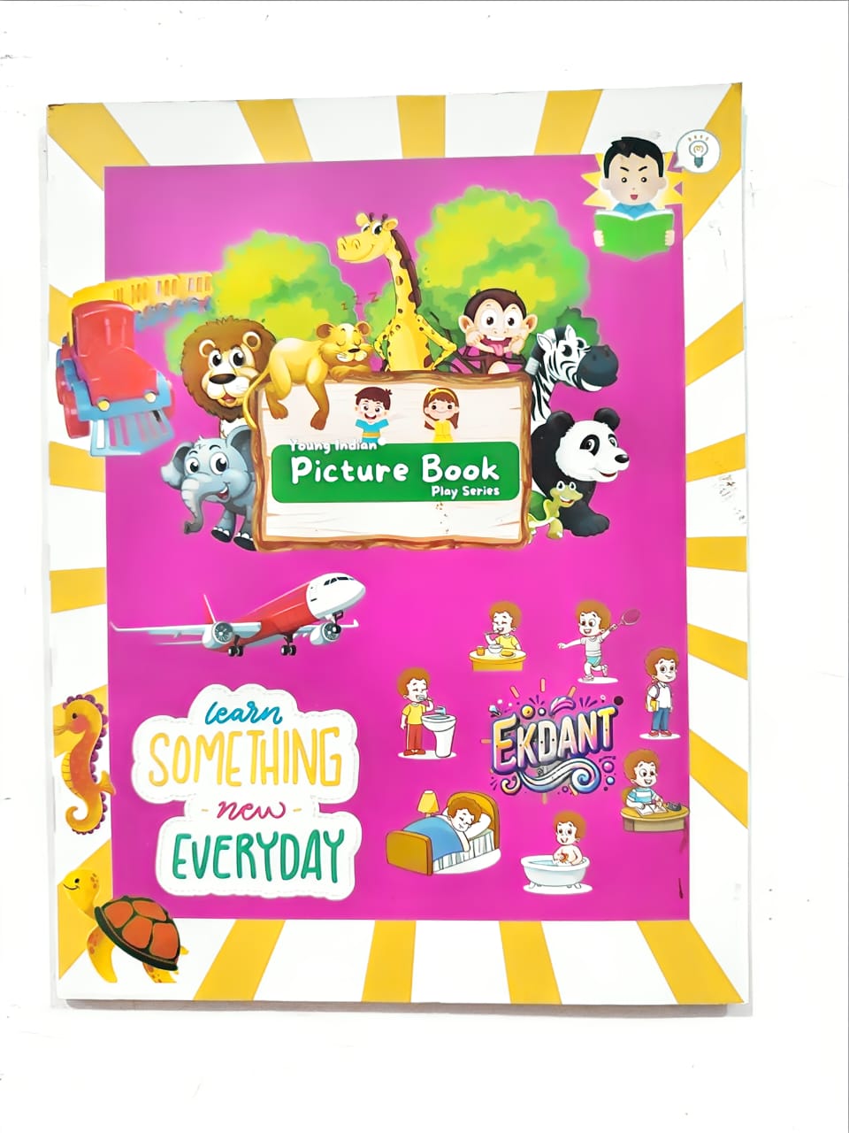Young Indian Play Series Books – Complete Early Learning Set (6 Books, A-Z, Numbers, Hindi, Rhymes, All-in-One, Picture Book)