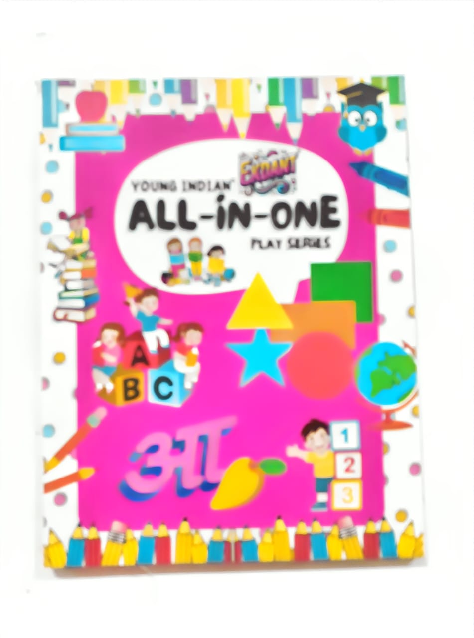 Young Indian Play Series Books – Complete Early Learning Set (6 Books, A-Z, Numbers, Hindi, Rhymes, All-in-One, Picture Book)