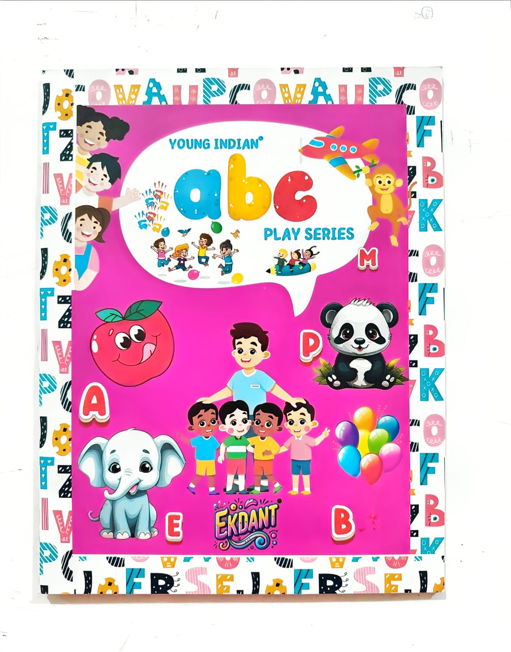 Young Indian Play Series Books – Complete Early Learning Set (6 Books, A-Z, Numbers, Hindi, Rhymes, All-in-One, Picture Book)