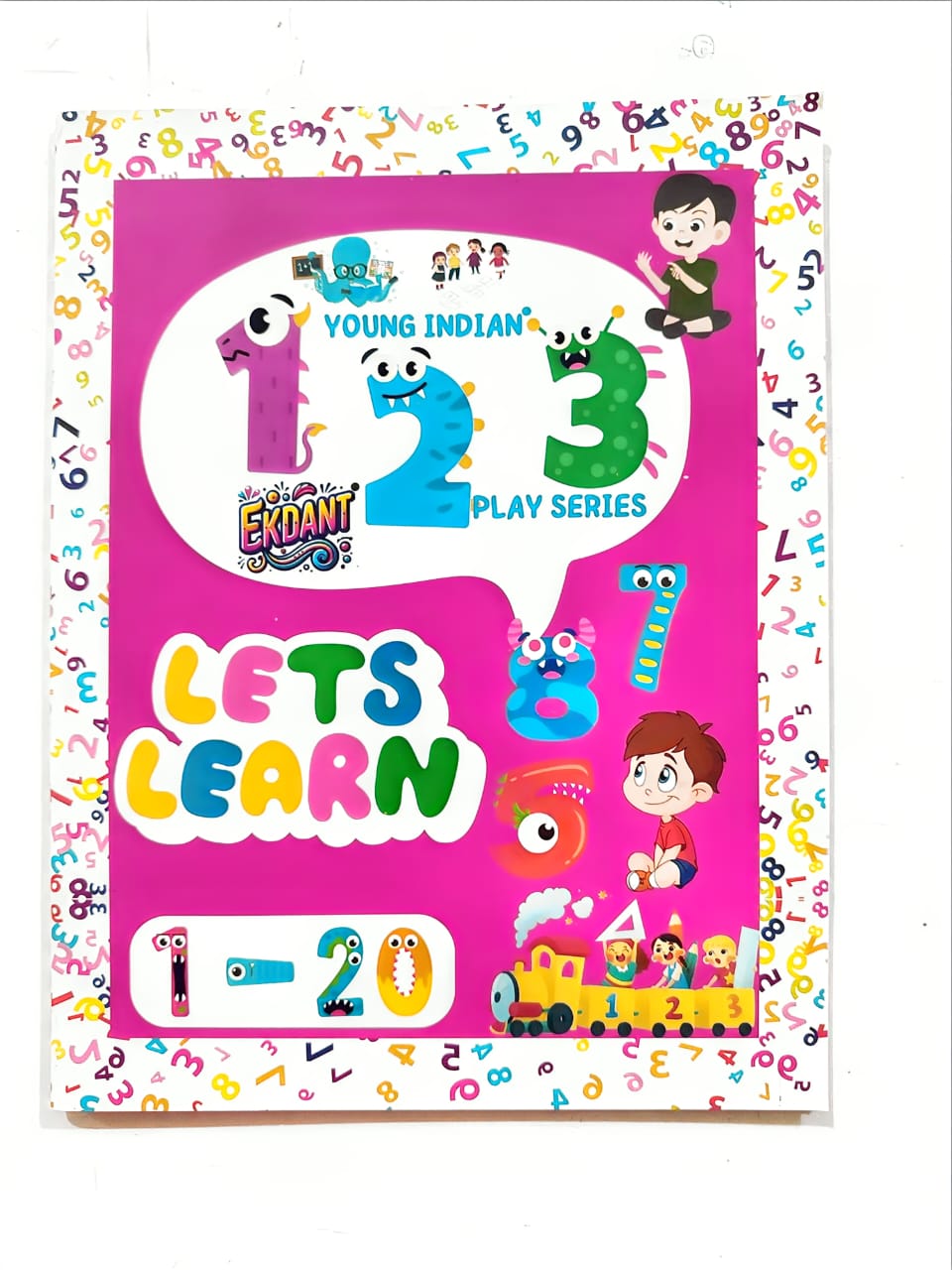 Young Indian Play Series Books – Complete Early Learning Set (6 Books, A-Z, Numbers, Hindi, Rhymes, All-in-One, Picture Book)